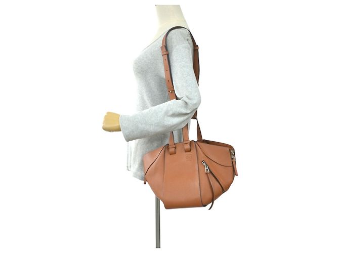 Hammock Borsa a mano Loewe in pelle marrone - vista 16