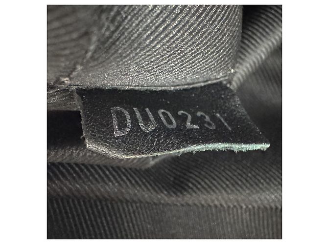 Borsa a tracolla Louis Vuitton Monogram Eclipse Marrone Nero Monogramma - vista 13