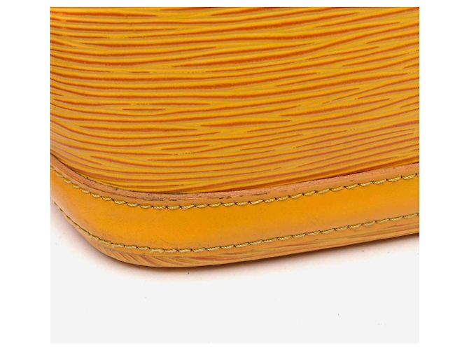 Louis Vuitton Lussac Borsa a tracolla Pelle Epi Gialla Giallo - vista 17