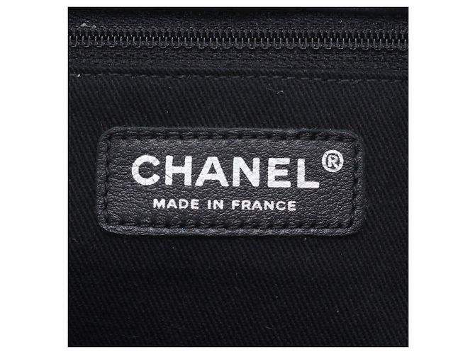 Borsa a tracolla con catena in pelle Matelassé Chanel Nero - vista 12