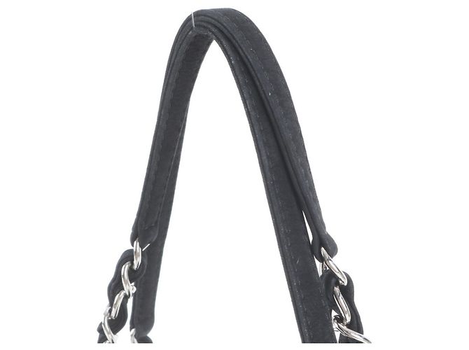 Borsa a tracolla con catena in pelle Matelassé Chanel Nero - vista 2