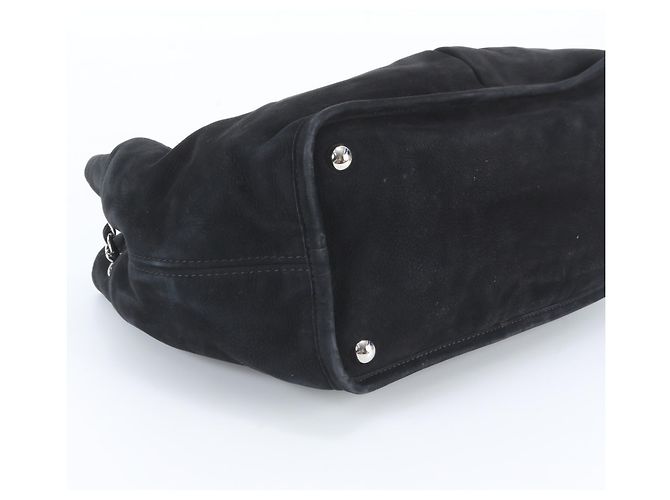 Borsa a tracolla con catena in pelle Matelassé Chanel Nero - vista 5
