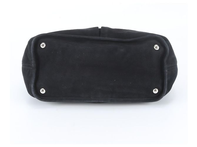 Borsa a tracolla con catena in pelle Matelassé Chanel Nero - vista 6