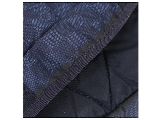 Sac banane Louis Vuitton Damier Challenge Bleu Marine - vue 12