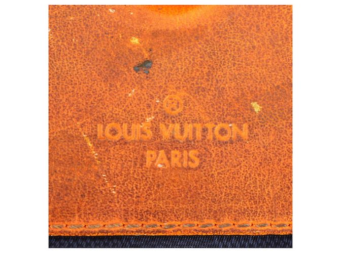 Sac banane Louis Vuitton Damier Challenge Bleu Marine - vue 14