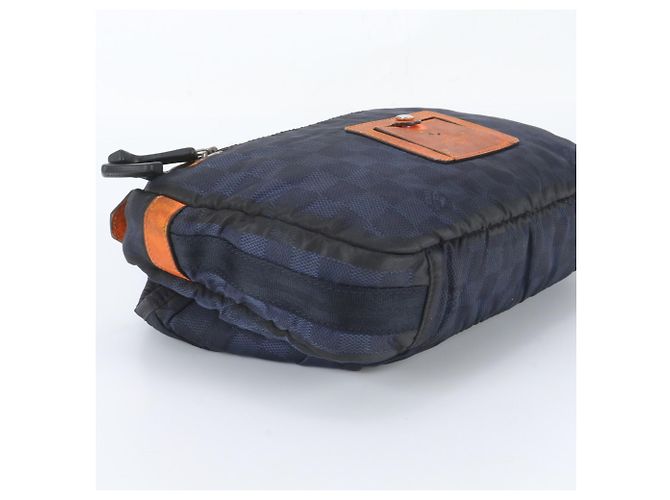 Sac banane Louis Vuitton Damier Challenge Bleu Marine - vue 5