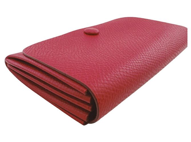 Hermès Tarjetero Accordion Hermes en Rojo Roja - vista 3