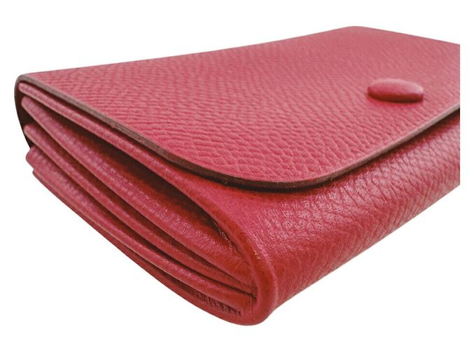 Hermès Tarjetero Accordion Hermes en Rojo Roja - vista 5