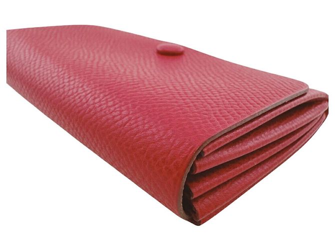 Hermès Tarjetero Accordion Hermes en Rojo Roja - vista 6