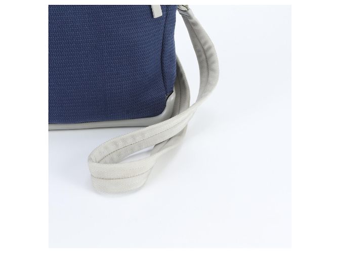 Autre Marque Borsa Messenger Pradasports Marrone Blu navy - vista 2