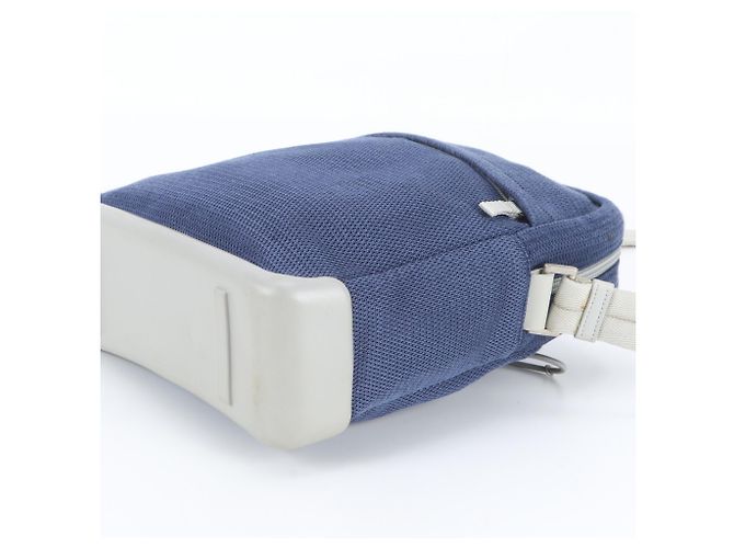 Autre Marque Borsa Messenger Pradasports Marrone Blu navy - vista 4