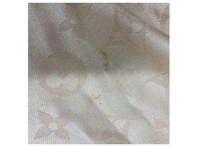 Louis Vuitton Monogram Schal Stola Beige - Ansicht 10