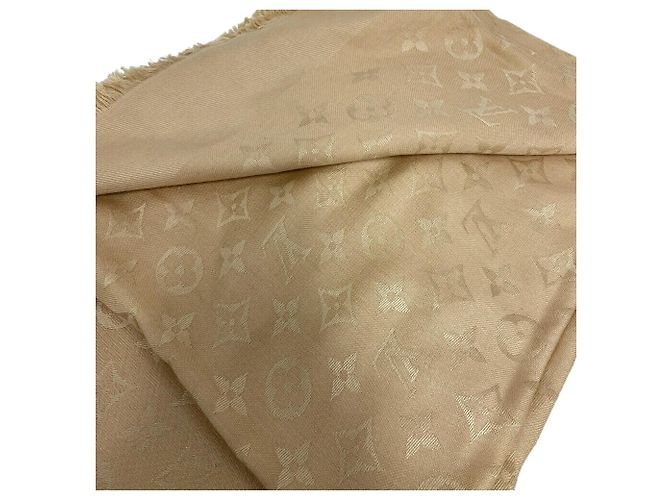 Louis Vuitton Monogram Schal Stola Beige - Ansicht 5