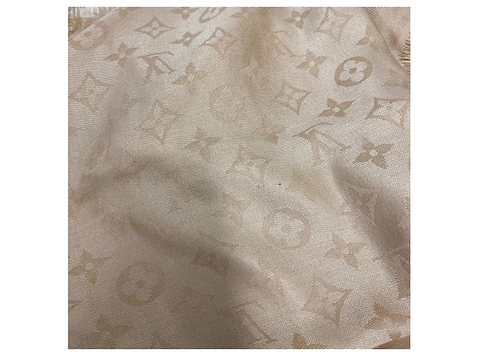 Louis Vuitton Monogram Schal Stola Beige - Ansicht 6