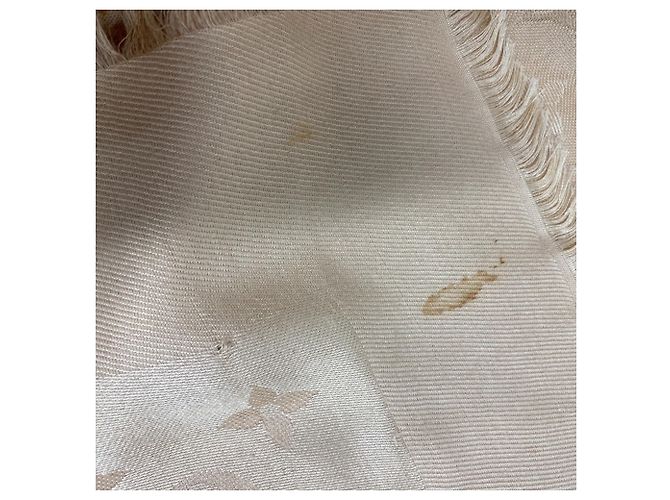 Louis Vuitton Monogram Schal Stola Beige - Ansicht 8