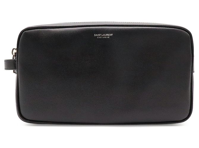 Borsa a Pochette Double Zip Yves Saint Laurent Nero - vista 2
