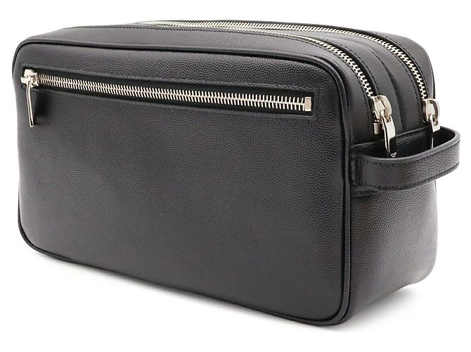 Borsa a Pochette Double Zip Yves Saint Laurent Nero - vista 3