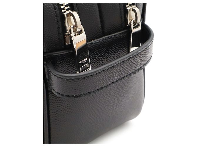 Borsa a Pochette Double Zip Yves Saint Laurent Nero - vista 5