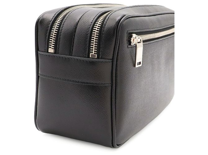 Borsa a Pochette Double Zip Yves Saint Laurent Nero - vista 8