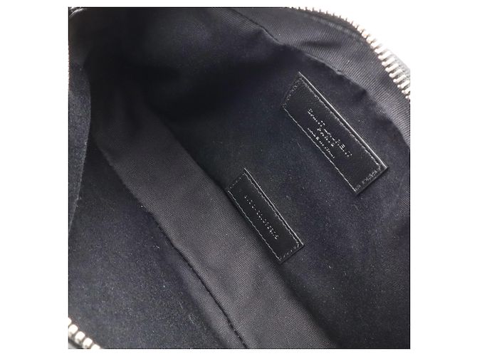 Borsa a Pochette Double Zip Yves Saint Laurent Nero - vista 9