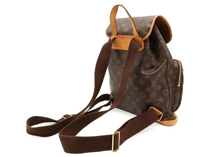Zaino e Borsa a Tracolla Louis Vuitton Monogram Sac aux Bosphore Marrone - vista 3