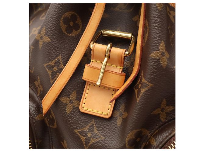 Zaino e Borsa a Tracolla Louis Vuitton Monogram Sac aux Bosphore Marrone - vista 7