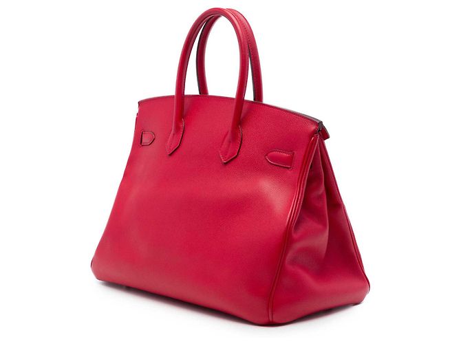 Hermès Red Epsom Birkin Retourne 35 Rosso - vista 2