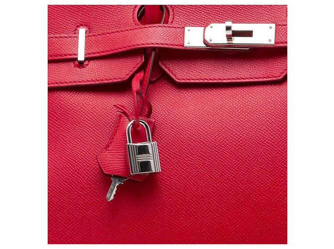 Hermès Red Epsom Birkin Retourne 35 Rosso - vista 6