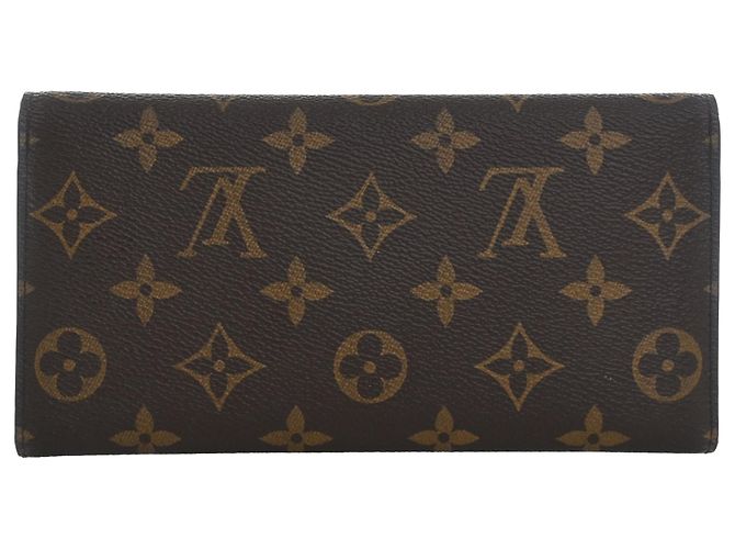 Cartera larga Josephine Monogram marrón Louis Vuitton Castaño - vista 2