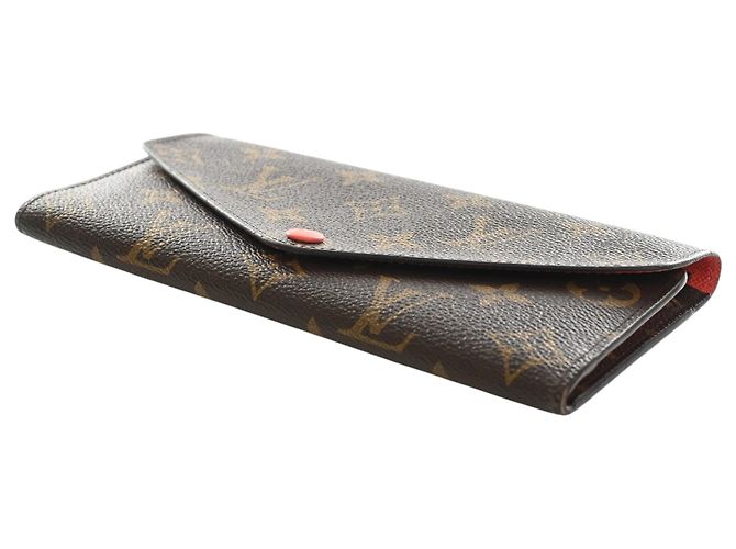 Cartera larga Josephine Monogram marrón Louis Vuitton Castaño - vista 7