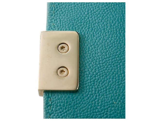 Chanel Blue Small Chevron Caviar Boy Flap Turchese - vista 19