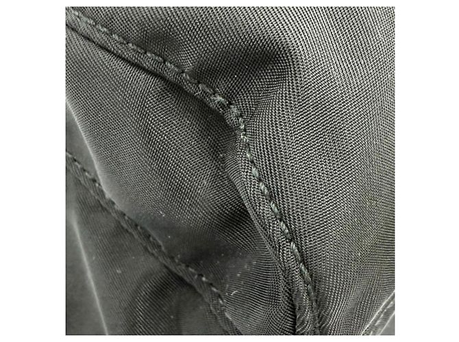 Prada Black Saffiano Trimmed Re Nylon Backpack - view 10