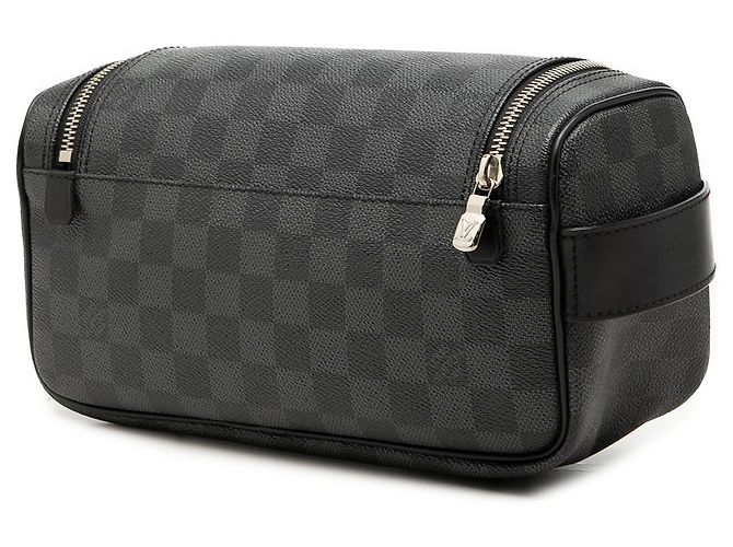 Necessaire Louis Vuitton Damier Graphite Nero - vista 2