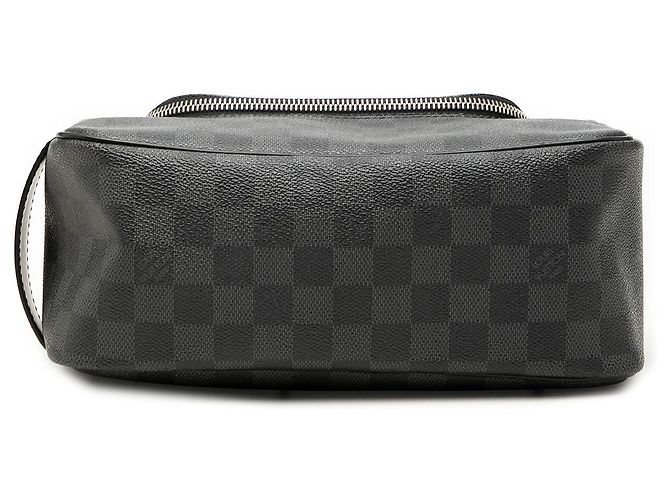 Necessaire Louis Vuitton Damier Graphite Nero - vista 3