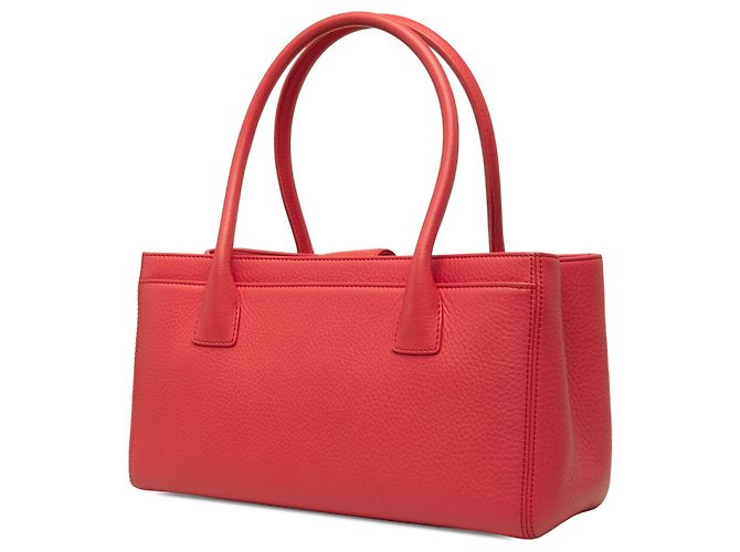 Borsa Chanel Executive Cerf Tote Small in vitello rosa - vista 2