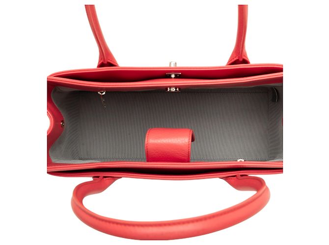 Borsa Chanel Executive Cerf Tote Small in vitello rosa - vista 4