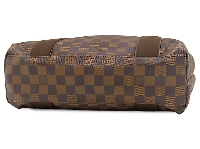 Louis Vuitton Brown Damier Ebene Cabas Beaubourg Marrone - vista 3