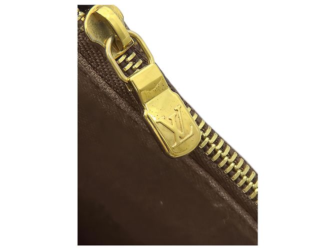Louis Vuitton Brown Damier Ebene Cabas Beaubourg Marrone - vista 6