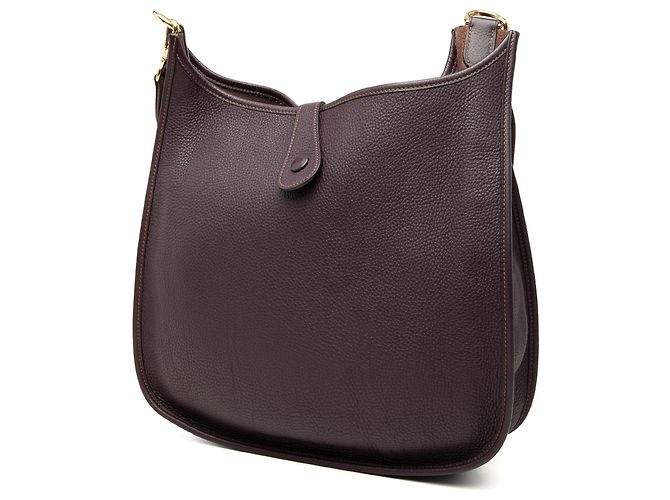 Hermès Purple Clemence Evelyne I 33 Porpora - vista 2