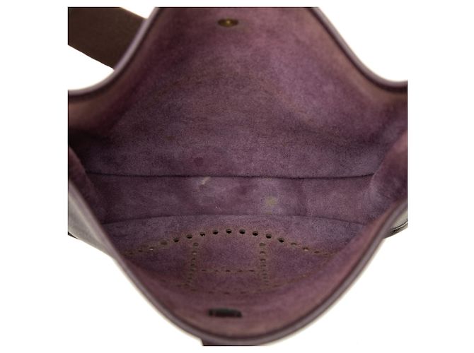 Hermès Purple Clemence Evelyne I 33 Porpora - vista 4