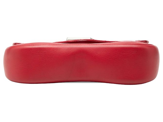Borsa a catena Louis Vuitton New Wave MM rossa Rosso - vista 3
