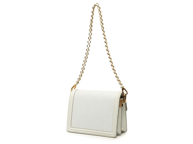 Louis Vuitton White Epi Mini Dauphine Weiß - Ansicht 2
