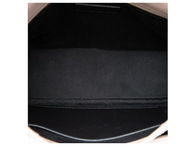 Saint Laurent Beige Medium Crinkled Calfskin Niki - vista 4