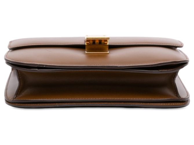 Céline Celine Brown Medium Calfskin Classic Box Marrone Marrone scuro - vista 3