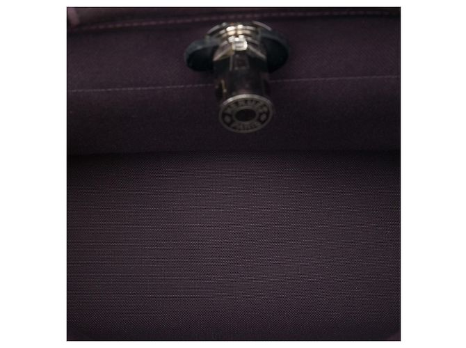 Hermès Purple Toile Herbag Zip 31 Porpora - vista 4