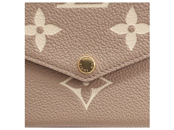 Louis Vuitton Beige Bicolor Monogram Empreinte Pochette Felicie - vista 10