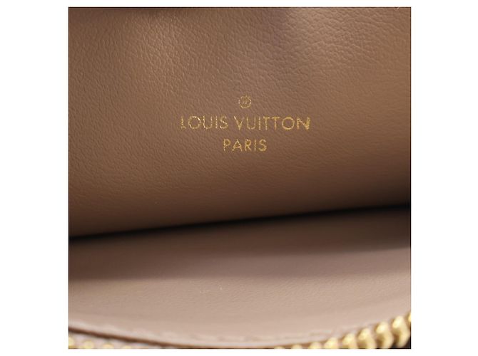 Louis Vuitton Beige Bicolor Monogram Empreinte Pochette Felicie - vista 7