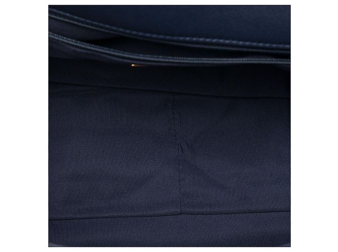 Chanel Blue Maxi Lambskin 19 Flap Blu navy - vista 4