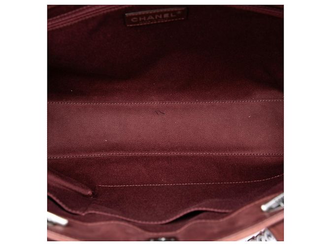 Chanel Borsa Tote Soft Portobello In The Mix in vitello iridescente marrone - vista 4
