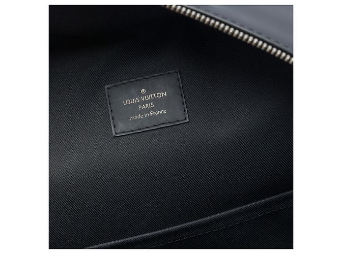 Louis Vuitton Black Limited Edition Damier Graphite Rope Josh Nero - vista 5